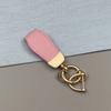 Mini Colgante Llavero de Piel de Cordero Francesa, Llavero Personalizado para Pareja de Coche, Colgante Corto de Bolsos Colorido y Lindo