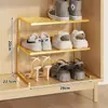 Painel Divisório para Sapateira Organizador de Armazenamento de Sapatos Sapateira Prateleira Divisória Empilhável Armazenamento em Gabinete Divisória Suporte para Sapatos Prateleira