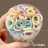 2026 Novos Elásticos de Cabelo Infantis Meninas Elásticos de Cabelo de Toque de Alta Qualidade para Prender o Cabelo Suaves no Cabelo Argolas de Cabelo Alta Elasticidade Cordas de Cabelo Acessórios de Cabelo