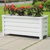 Envío Gratis Caja de Flores de Aleación de Aluminio Maceta para Balcón Exterior Maceta Rectangular para Plantar Canaleta para Flores Maceta para Plantas Verdes para Uso en Casa