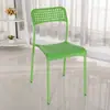 Silla de Plástico para el Hogar Silla de Comedor para Adultos Engrosada Silla Casual con Respaldo Silla de Oficina Silla Sencilla Moderna para Persona Perezosa Silla para Mesa de Comedor