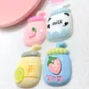 Accesorios Grandes de Resina Biberón Artificial Bebida DIY Funda para Teléfono Móvil Imán para Refrigerador Soporte Trasero para Teléfono Móvil Caja de Almacenamiento
