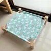 Cama de Madera Maciza Estilo Ins Británico Perrera para Gatos para Todas las Estaciones Extraíble y Lavable Cama Perrera para Bulldog Francés Suministros para Perros Cama para Mascotas