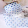 Cinta Estampada de Hilo de Seda Nieve Flores Pequeñas Cinta Floral DIY Flor Regalo Empaque de Pastel Lazo Accesorios para el Cabello Accesorios para Bolsas