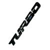 Pegatina de Coche Turbo Modificado, Emblema de Metal, Emblema Trasero, Turboalimentado, Pegatina de Maletero, Calcomanía para Coche