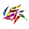 Escudo de 3 pulgadas camuflaje colorido multicolor alta velocidad flecha y arco pluma pluma real fabricantes suministro transfronterizo puro natural al por mayor