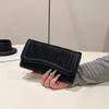 Moda para Mujer Nuevo Bolso Plisado con Forma de Reloj de Arena con un Estilo Nicho de Alta Gama, Bolso de Almacenamiento Versátil de Lujo Ligero, Diseño Simple