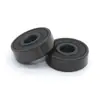 Rodamiento de bolas de ranura profunda no estándar sin grasa al por mayor de fábrica 608 627RS cubierta de goma superficie ennegrecida rodamiento de patineta