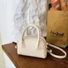 Bolsa Boston Minimalista de Nicho Shuai Mi para Mulheres, Nova Bolsa Estilosa e Fashion de Concha com Grande Capacidade, Bolsa de Ombro Único Transversal