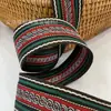 2.0--4.1cm Estilo Étnico Multi-Estilo Jacquard Bordado Fita de Tecido Acessórios para Roupas de Performance Embalagem de Caixa de Presente Fita Atacado