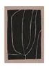 Pintura de Lienzo Abstracta Geométrica Azul Klein Nórdico Simple para Sala de Estar Hogar Núcleo de Pintura Decorativa en Lienzo