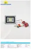Holofote LED DC12V Transfronteiriço Holofote à Prova d'Água para Exterior Iluminação de Engenharia para Exterior Iluminação de Paisagem Poste de Rua Iluminação para Gramado Árvore