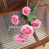 5 Cabezas de Rosas de Burbuja, Flores Artificiales, Flores para Bodas, Arreglos Florales, Arreglos de Piso, Arreglos Florales Decorativos, Decoración del Hogar