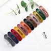 Pinza de Pato Transparente de Acrílico Accesorio de Cabello de Moda para Mujer Pasador de Color Caramelo Venta Directa de Fábrica Pinza para Raíces de Flecos y Cabello Suelto