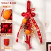 Pendente Nó de Fruta Vermelha do Ano do Cavalo 2026 Decoração Festiva de Maçaneta de Porta do Ano Novo Chinês Desenho Animado