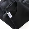 Camiseta de Manga Corta de Algodón Puro Pesado Estilo Japonés para Mujer, Cuello Redondo Versátil, Corte Regular en Hombros, Color Sólido, Manga Media, Camiseta al por Mayor