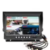 Grabadora de Video Ahd de Cuatro Canales de 9 Pulgadas Grabadora Panorámica Todo en Uno para Camiones Grandes y Semirremolques con Monitoreo Panorámico de Alta Definición de Cuatro Canales