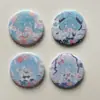 Insignia de Merchandising de Hatsune Hecha por Fans, Colgante para Mochila Estilo Anime
