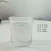 Copo de Uísque Gravado Retrô, Copo de Cristal Espesso de Alta Qualidade, Copo de Degustação de Cerveja e Destilados de Luxo Leve para Uso Doméstico