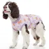 Roupas para cães pequenos, médios e grandes, colete protetor de barriga tipo urso de pelúcia, proteção para a barriga para prevenir resfriados, roupas pós-castração para cadelas, roupas para desmame