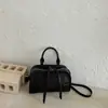 Bolso Boston Temperamento Retro Estilo Coreano para Mujer Otoño Estilo Minimalista Versátil Uso Diario Bolso de Hombro Cruzado