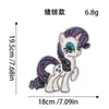 Suministro Exclusivo Transfronterizo de Parches Bordados con Lentejuelas de My Little Pony con Diseños de Unicornio y Pony para Ropa, Bolsas y Decoración