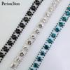 Venta caliente cadena de código de soldadura de diamantes de imitación de vidrio cosida a mano cadena de diamantes decorativa vestido de novia ropa accesorios DIY