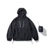 Ootd Montaña Deportes al Aire Libre Ropa con Protección Solar Ropa de Montañismo para Hombres Seda de Hielo Anti-UV con Capucha Ligera Ropa de Piel de Hielo