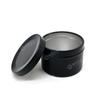 Caja de Aluminio 10ml Negra 35*18mm Cera para Coche Redonda Roscada Lata de Aluminio Cosméticos DIY Caja de Aluminio Caja de Embalaje