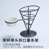 Nuevo Cesto Creativo con Taza para Salsa Cesta para Snacks Cesta para Papas Fritas Snacks de Bar Alitas de Pollo Pollo Frito Cesta para Pan Contenedor Plato