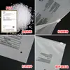Sacos de embalagem transfronteiriços foscos Shein, pijamas, calças de dormir, chapéus, sacos de roupa, meias de Pilates, sacos de embalagem transparentes Tiktok