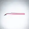 Pinzas de Color Engrosadas para Cuenta de Mano Pestañas Color Cabeza Recta Codo Macaron Pinzas Dibujos Animados Cuenta de Mano Pegatina Pinzas