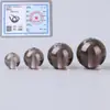 Obsidiana de Chá Grau 7A Cristal Natural Contas Soltas DIY Colar Pulseira Acessórios de Joias Miçangas Contas Redondas Translúcidas de Gelo Venda por Atacado