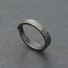 Anillo de diseño original de Chiba "el amor es como un árbol no como una flor" anillo de plata 925 anillo de amor anillo de desamor
