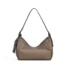 2026 Nuevo Estilo Coreano Estilo Perezoso Bolso de Axila de Cuero Genuino Bolso de Mano de Capa Superior de Piel de Vaca Bolso de Cuero Suave para Viajes de Negocios de Hombro Único para Mujer
