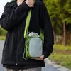 Bolsas de lona al por mayor para mujer, nuevo diseño de moda nicho verano 2026, bolso de hombro cruzado, estilo coreano popular, bolso para teléfono móvil