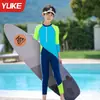 Traje de baño para niños, de manga larga, con protección solar, de una sola pieza, para niños mayores, traje de buceo para aguas termales para bebés, traje de medusa