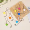 Llavero de Golf Explosiones Transfronterizas Colgante Creativo para Bolas Pareja Bolso Accesorios Deportivos de Comercio Exterior