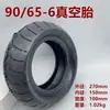 Pneu Externo para Veículo Elétrico 90/55-6 Pneu a Vácuo 90/65-6 Pneu Interno e Externo Zhengxin 3.50-6 Pneu Inflável para Patinete