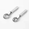 Cuchara para Helado Bol de Acero Inoxidable Cuchara para Helado Cuchara para Helado Cuchara de Bola Redonda Cuchara para Sacar Bolas de Sandía y Fruta