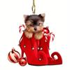 Nuevo Colgante Decorativo Acrílico Accesorios Perfectos para el Coche y Adornos para el Árbol de Navidad