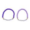 Europa y Estados Unidos moda transfronteriza TUYRIEDSA álbum serie morada arcilla blanda pulsera de amor 2 juegos al por mayor