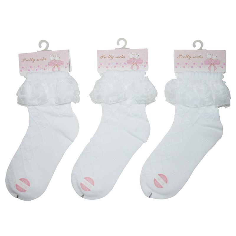 女童公主学生棉袜