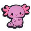 Lindos Dibujos Animados Animales Salamandra Rosa Zuecos Accesorios DIY Accesorios Decorativos Hebilla de Zapato Hebilla Flor de Zapato de PVC En Stock