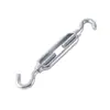 Perno de Ojo de Acero al Carbono Galvanizado Blanco Tipo CC Tensor de Cable de Acero con Hebilla de Tornillo de Aparejo m6m8m10m12m14m30