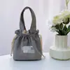 Bolsa Simples Japonesa para Marmita Bolsa de Almoço Veludo Trabalhador de Escritório Almoço com Bolsa de Arroz Bolsinha Bolsa Pequena Bolsa de Armazenamento com Cordão
