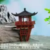 Enfeites para Gazebo, Arquitetura Retrô Estilo Chinês, Pavilhões Suspensos, Bonsai de Rochas, Pavilhões de Micro-Paisagem, Decorações em Novo Estilo Chinês