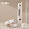Afeitadora Inalámbrica Transfronteriza de Carga Doble Cabezal Portátil Mini Privada Vello Púbico Afeitadora Eléctrica Dispositivo Depilatorio para Mujeres