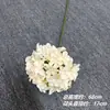 Coleção de Hortênsias 3D Flores Artificiais Flores Falsas Pequena Hortênsia para Exibição Modelo de Casamento Sala Decoração Suave Flores Artificiais