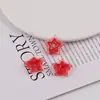 Contas Soltas de Acrílico Coloridas Transparentes Multicamadas em Formato de Estrela Acessórios de Material para Corrente de Celular Artesanal DIY Joias com Contas